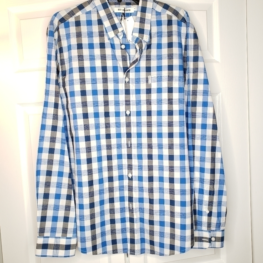 NWT MENS Ben Sherman button down shirt